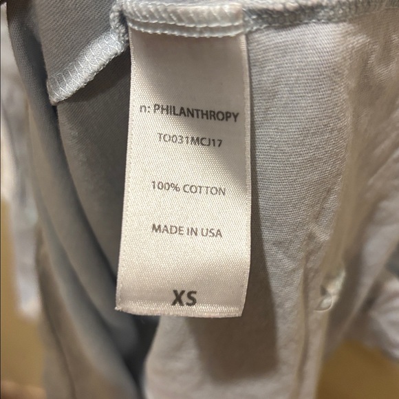 n:PHILANTHROPY Light Gray Tank Top with cute little stars all over it - Picture 10 of 11